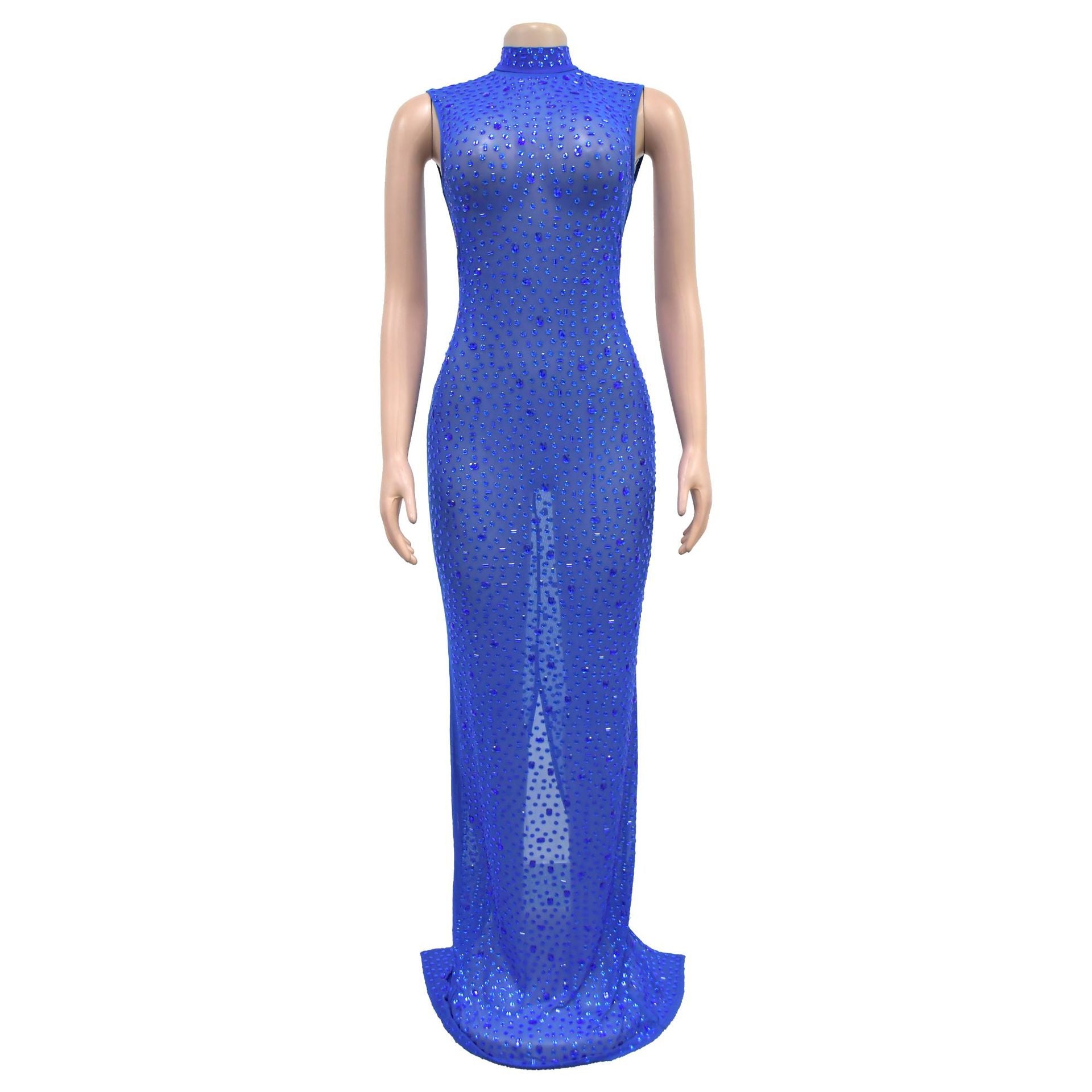 Women Beaded Sexy Bodycon Dress 6
