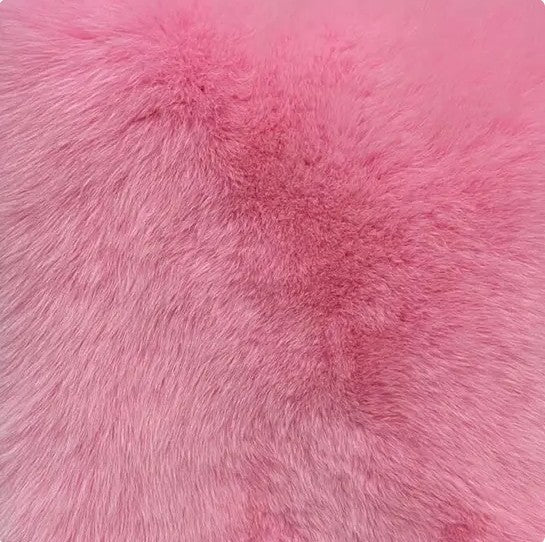 Women Winter Warm Patchwork Crop Long Sleeve Faux Fur Jacket 45