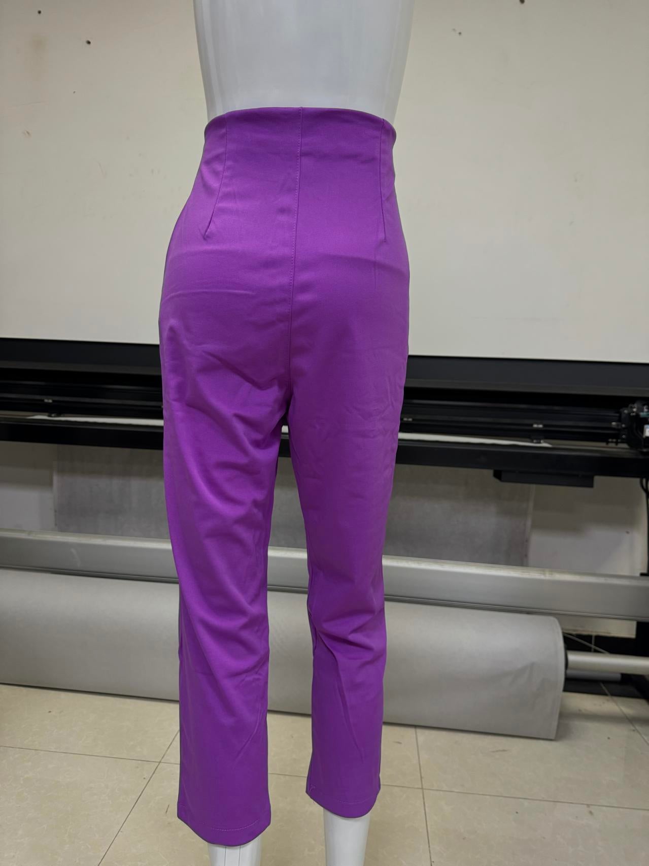 Women Casual Solid Pant 24