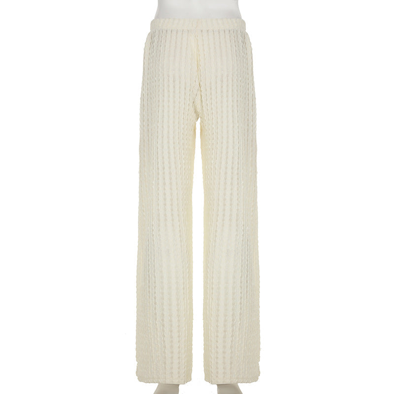 Women Beach Holidays hollow solid Pants 6