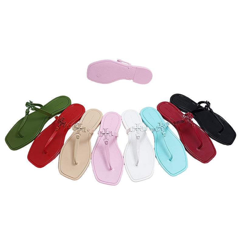Women Summer Beach Flip Flops 30