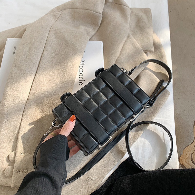 Spring Box Bag Fashion Style Small Square Bag Double Strap Single Shoulder Crossbody Bag 5