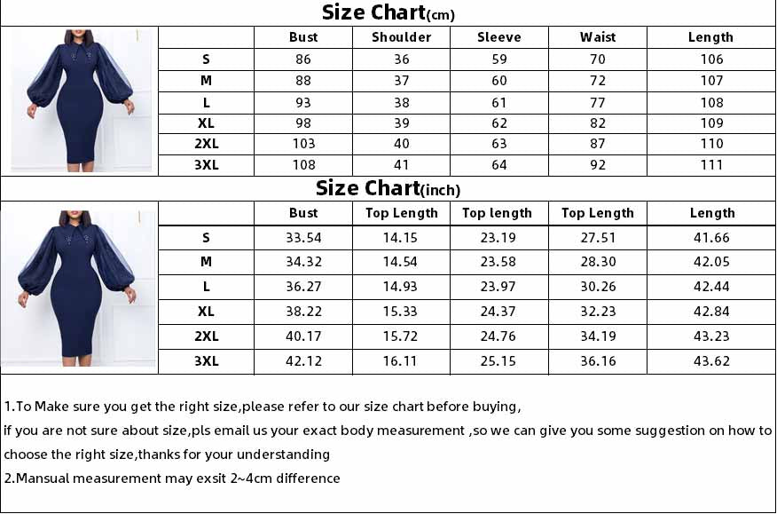 Women'S Spring Autumn Long Sleeve Plus Size Beaded Mesh Patchwork Career Bodycon Pencil Dress 18