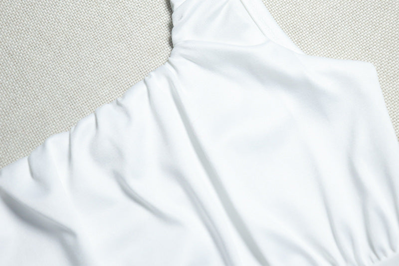 Women's Solid Color Sexy Strap Sleeveless Low Back Casual A-Line Dress 11