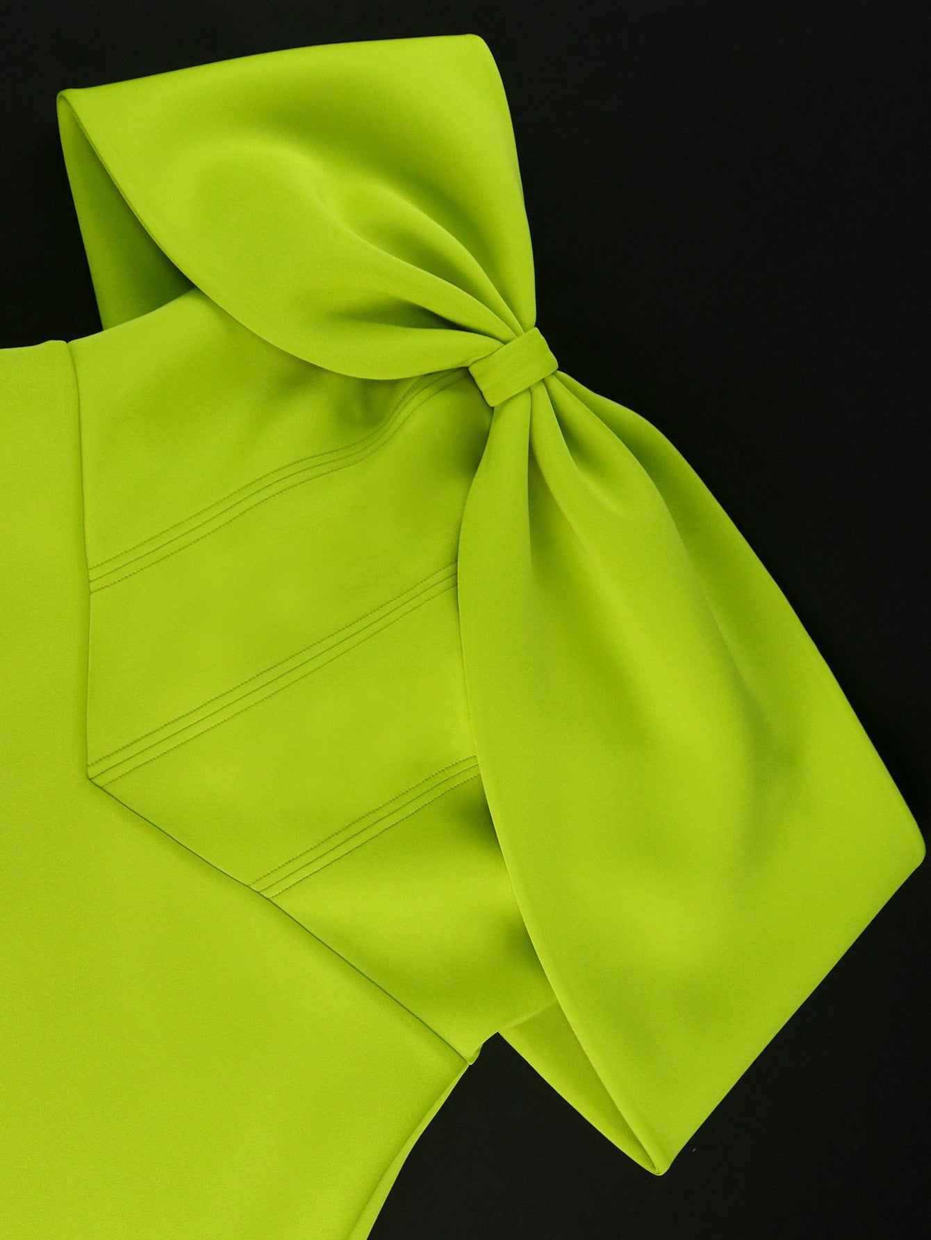 Spring Summer Off Shoulder Bowknot A-Line Party Dress 6