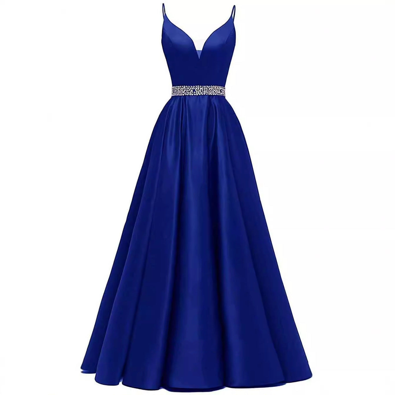 Women Halter Party Birthday Party Evening Dress 4