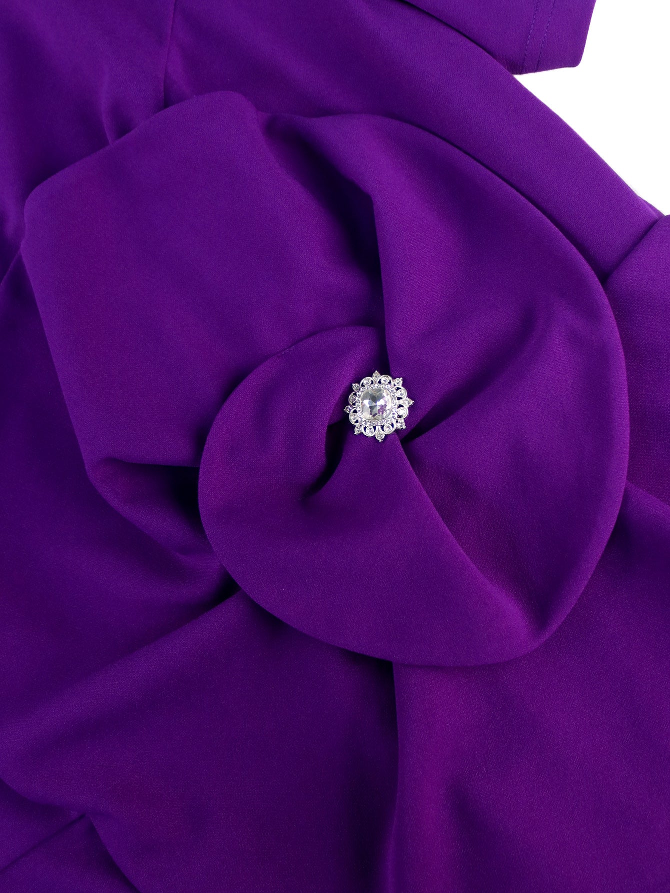 Plus Size Floral High Waist Cocktail Party Dress 8