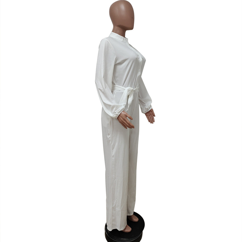 Women Sexy Solid Loose Jumpsuit 19