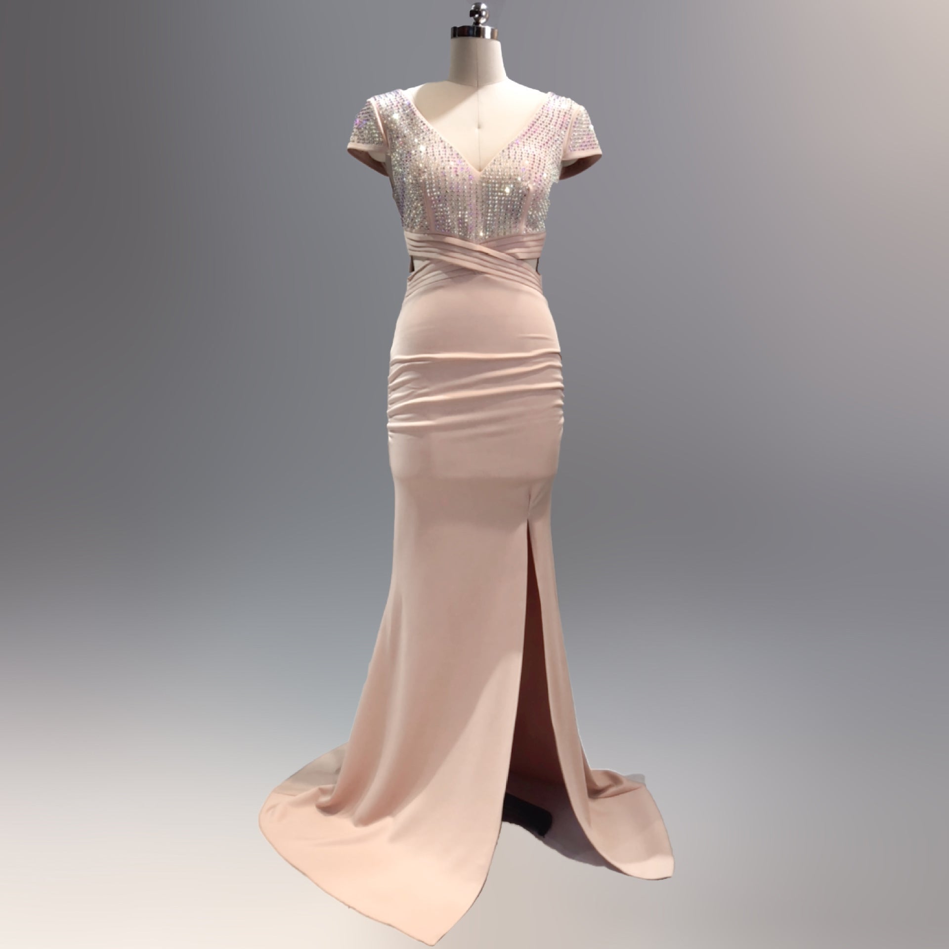 Women Formal Party Fishtail Evening Dress 26