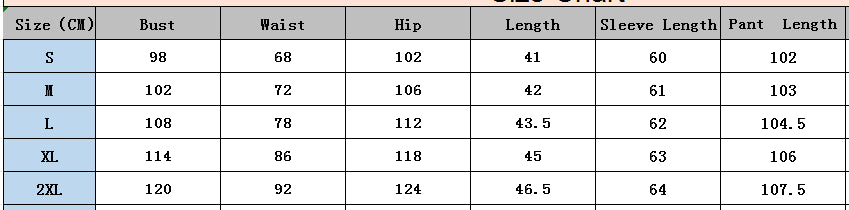 Women's Fashion Casual Elastic Waist Pants Set 8