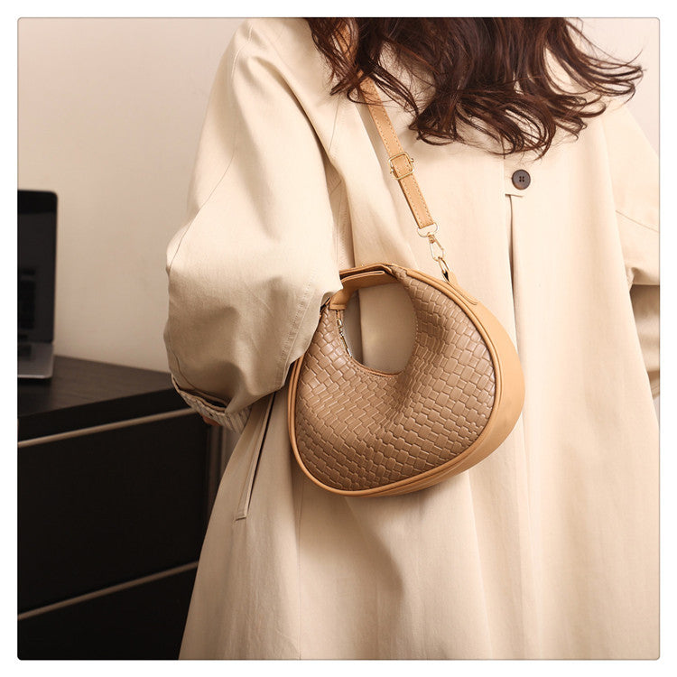 Retro Versatile Simple Diamond Women's Bag Shoulder Handbag 27