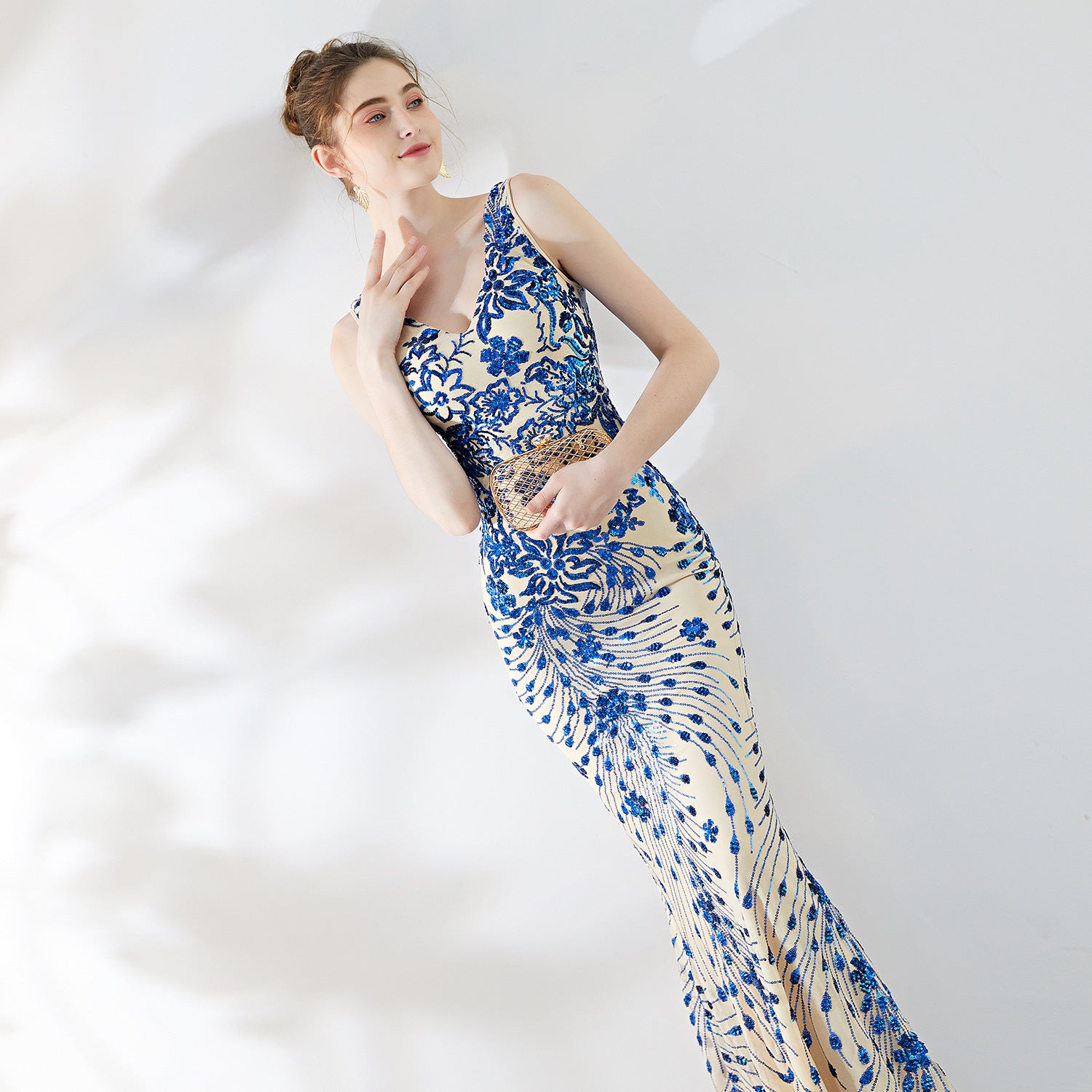 Women Summer Fishtail Formal Party Evening Dress 31