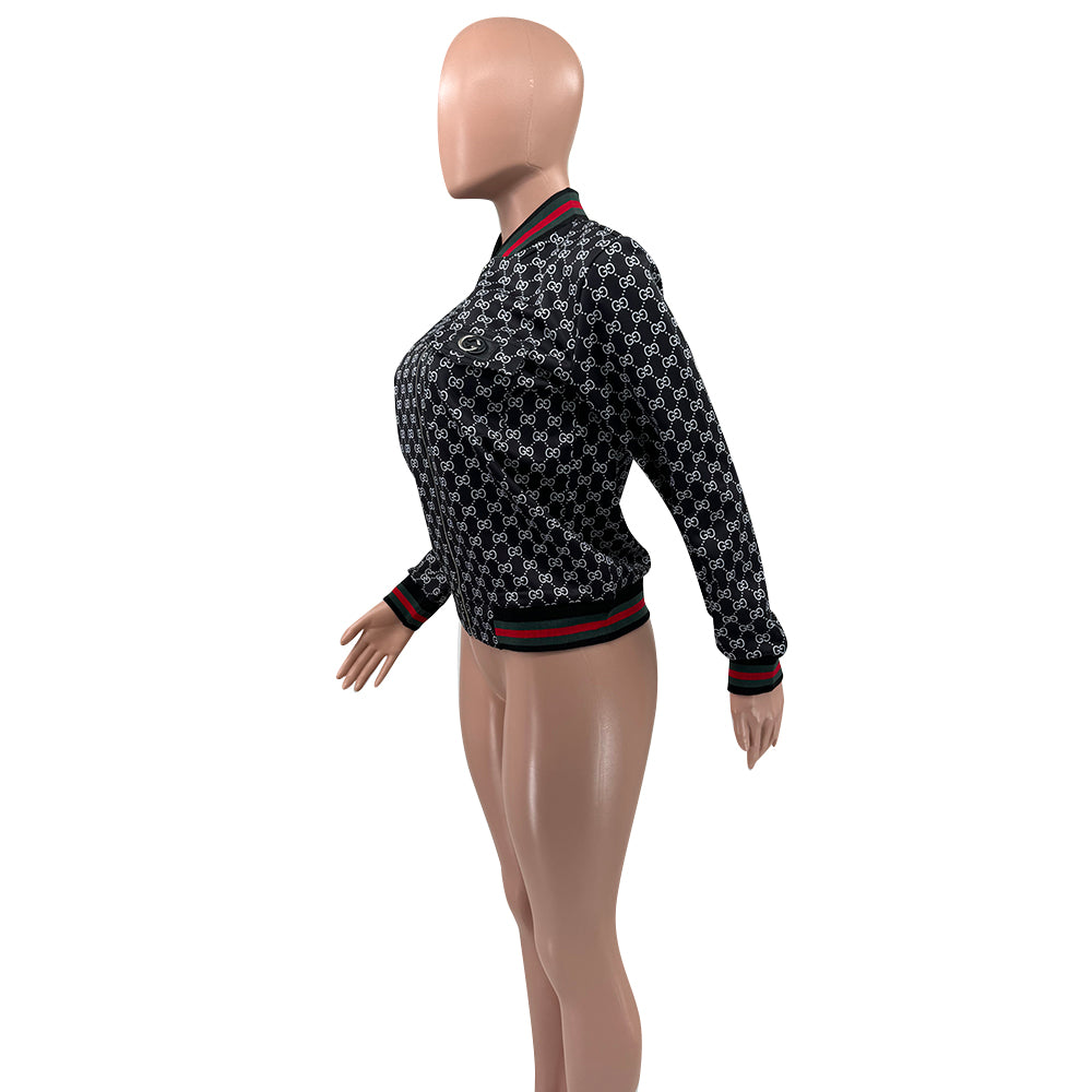 Women Fall/Winter Casual Zipper Pocket Jacket 9