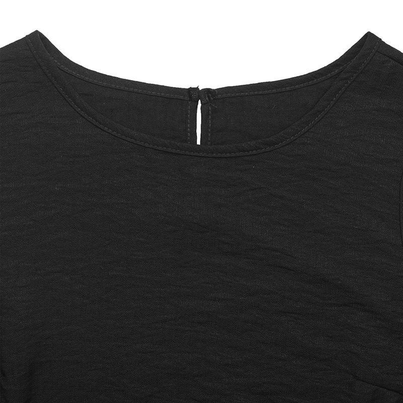 Women Summer Career Contrast Lace Patchwork Sleeveless Top and Pants Two-Piece Set 10