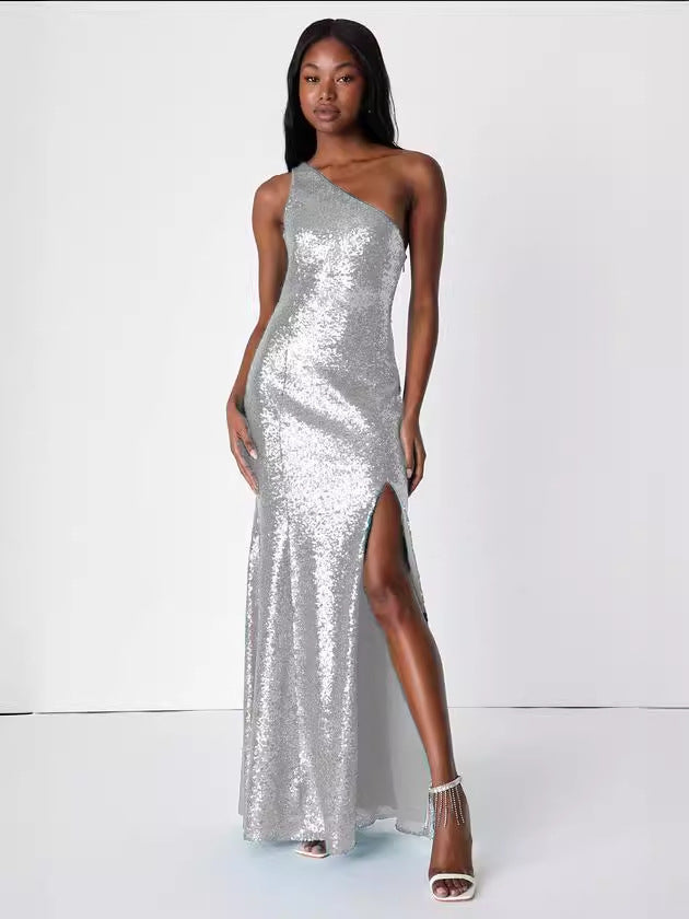 Women Party Sequin Sexy Evening Dress 11