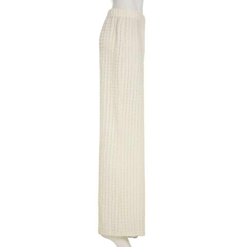 Women Beach Holidays hollow solid Pants 8