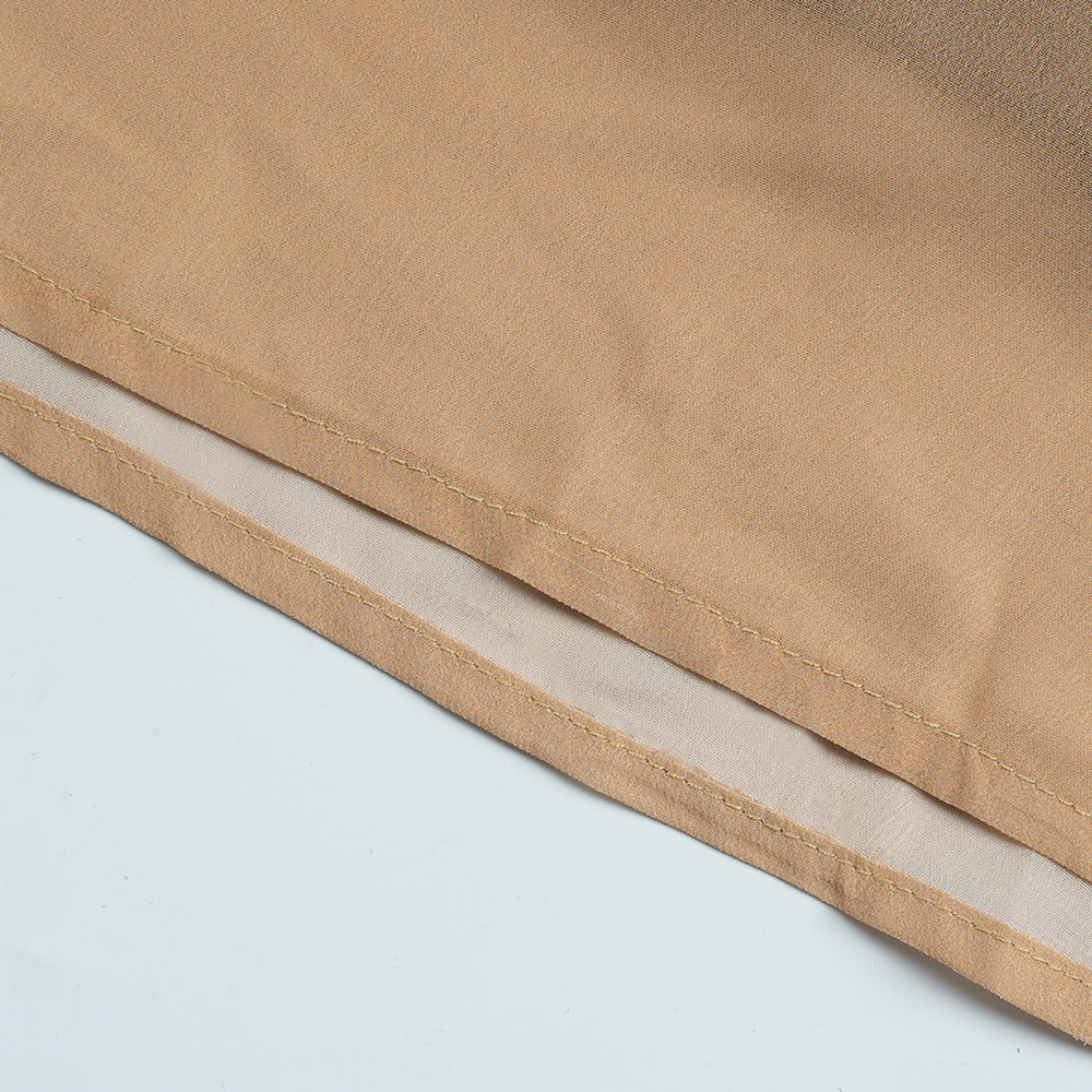 Plus Size African Women Long Sleeve Elegant Print Chiffon Maxi Dress 16