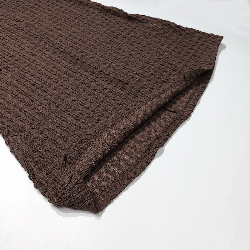 Summer Sexy Halter Neck Low Back Sleeveless Tight Fitting Long Solid Color Knitting Dress For Women 16