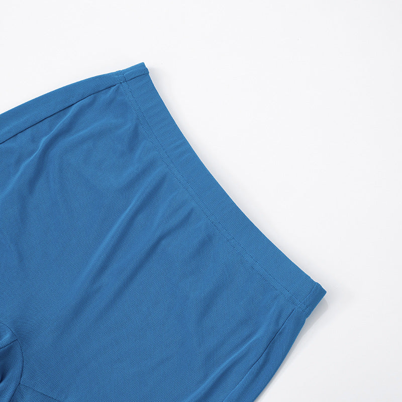 Summer Sexy Slim See-Through Mesh Mid-waist Flared Casual Pants 18