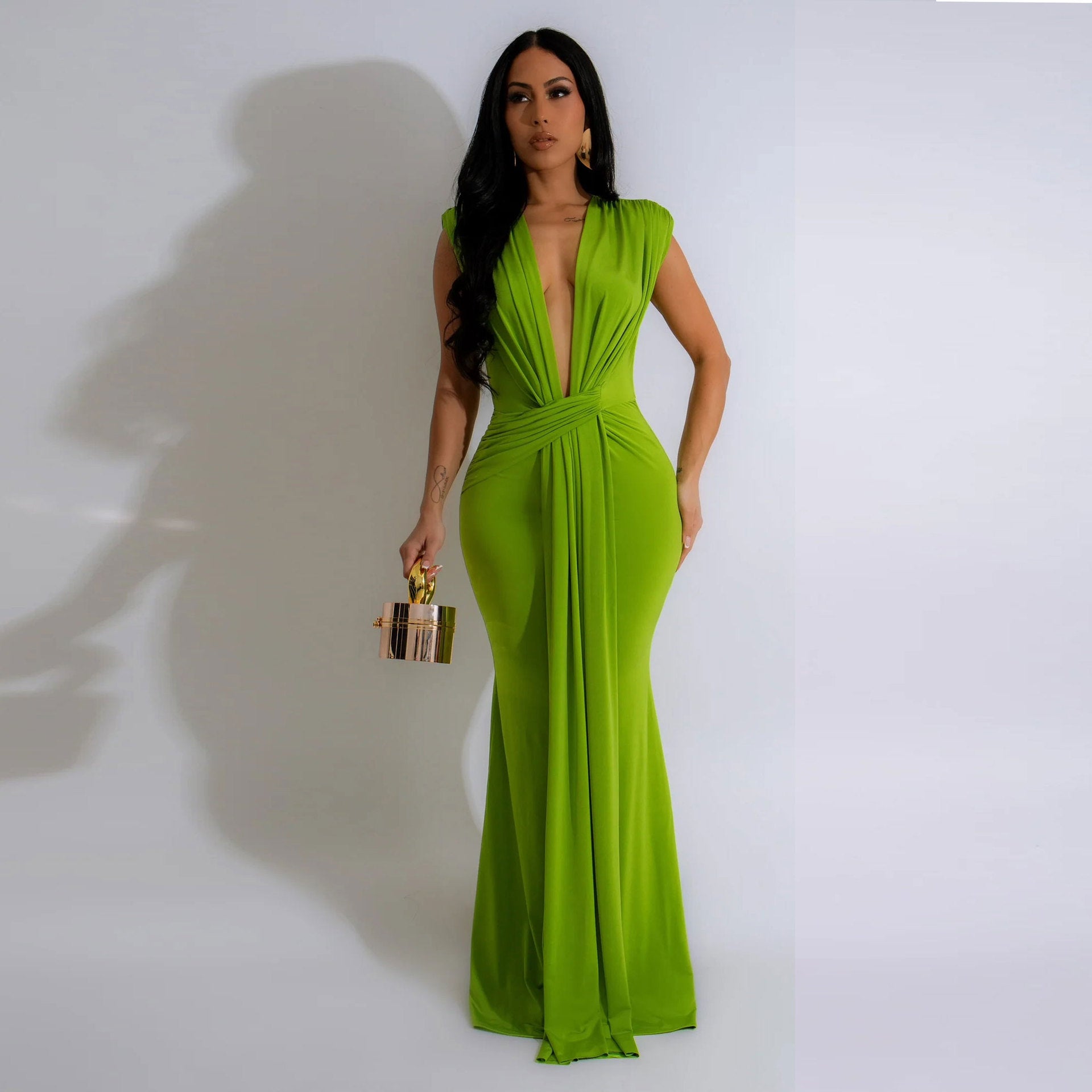 Women Sexy Sleeveless Maxi Dress 7