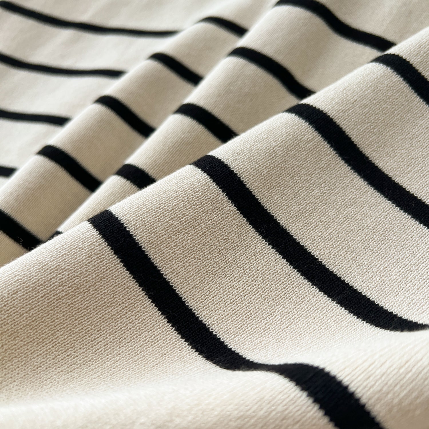 Women Casual V Neck Striped Knitting Top and Pants Two-piece Set 14