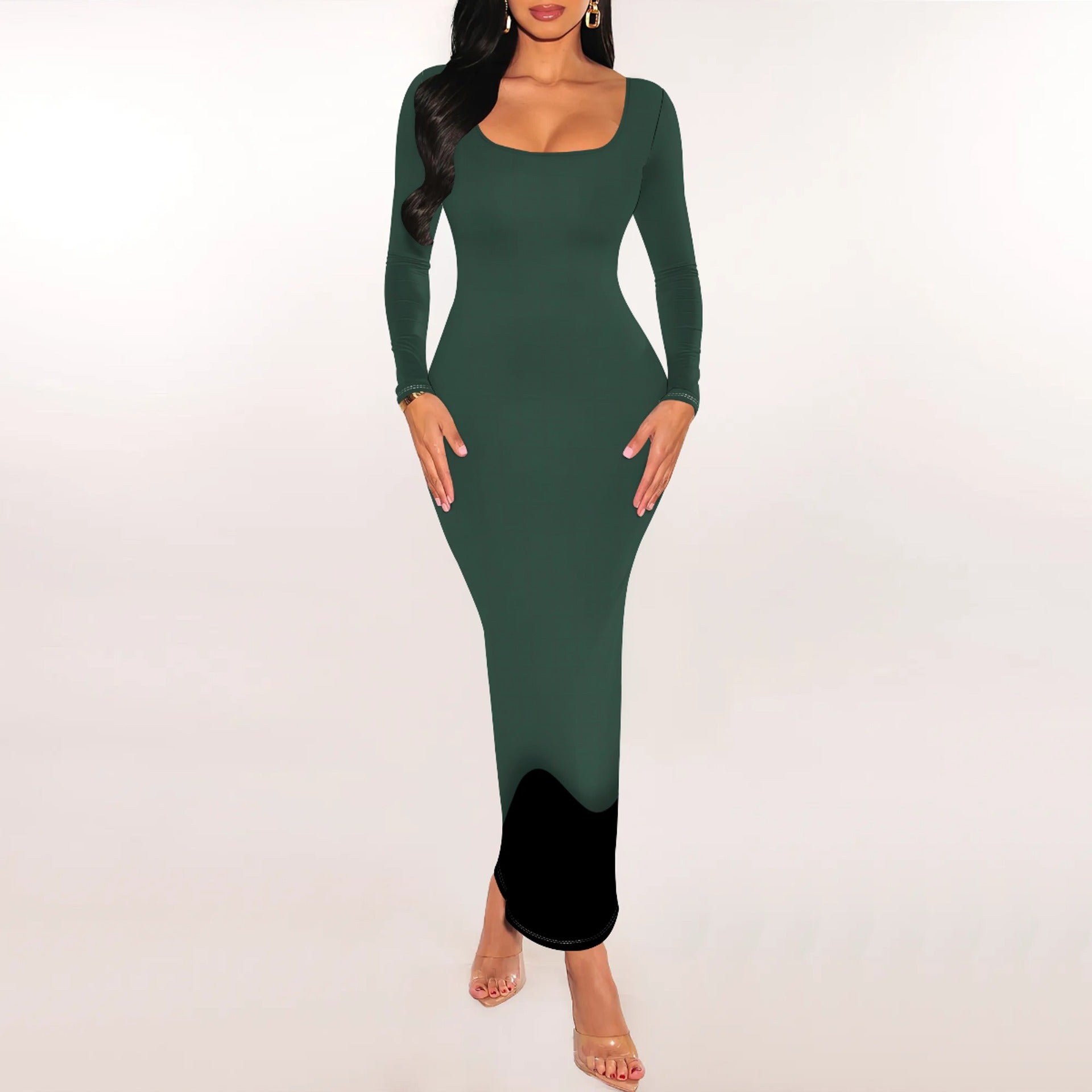 Women's Chic Elegant Printing Dress 3