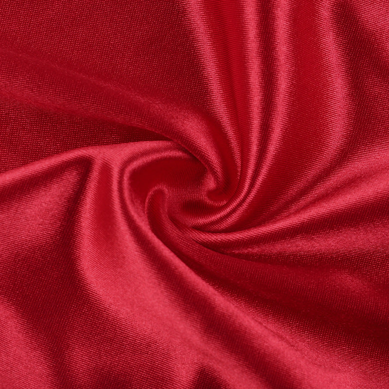 Women Solid V-Neck Ruffle Halter Neck Dress 17