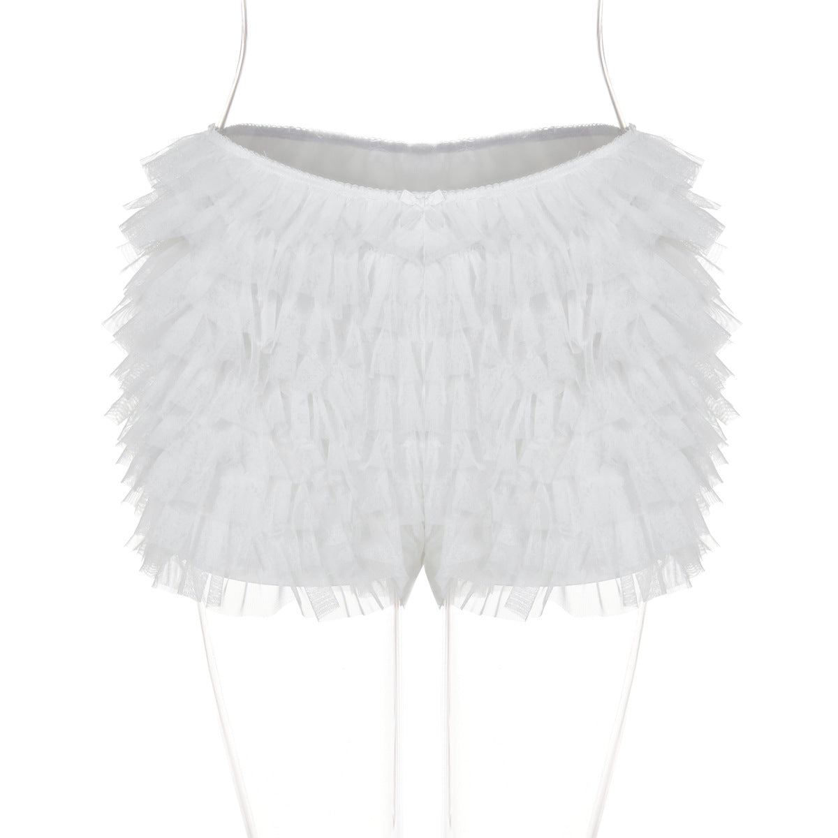 Women Sexy Lace Basic Shorts 7