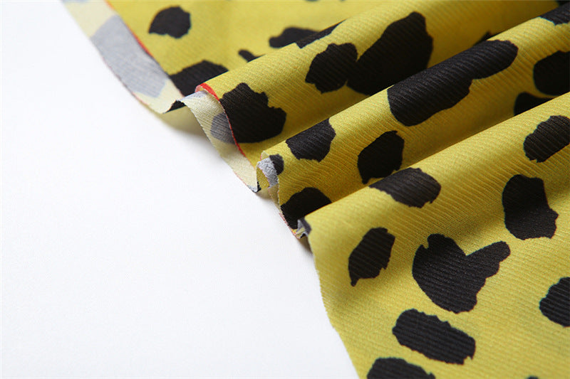 Women Summer Print Halter Neck Hollow Backless Dress 13