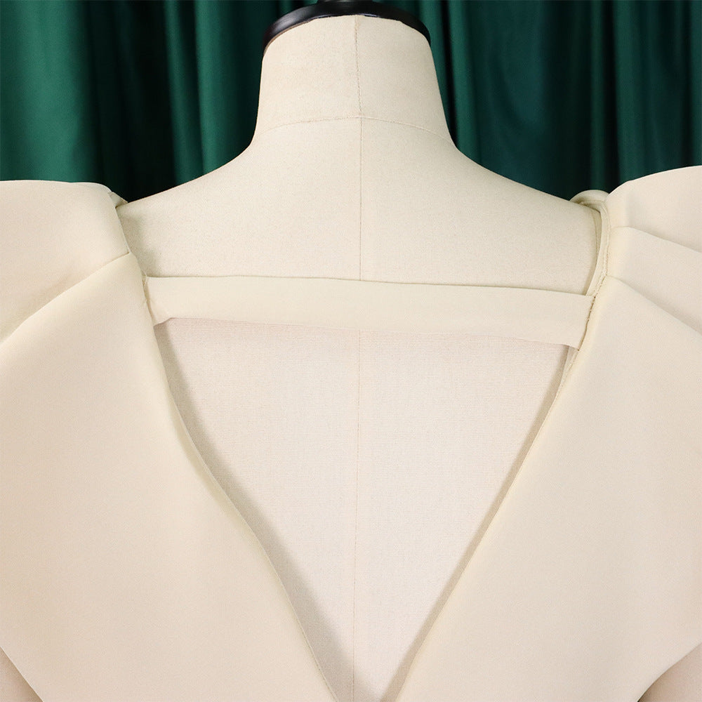 Women's Deep V Neck Sexy Swing Formal Party Dress 20