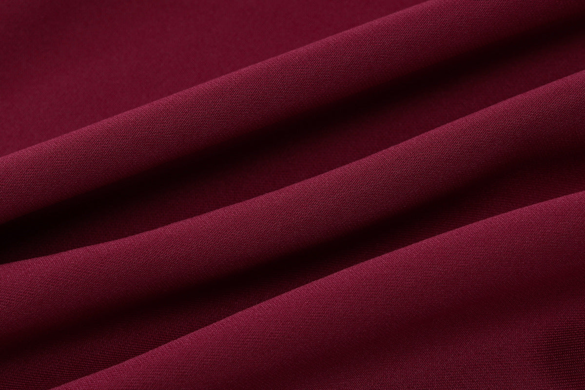 Women Sexy Summer Solid Sleeveless V Neck Halter Neck Dress 19