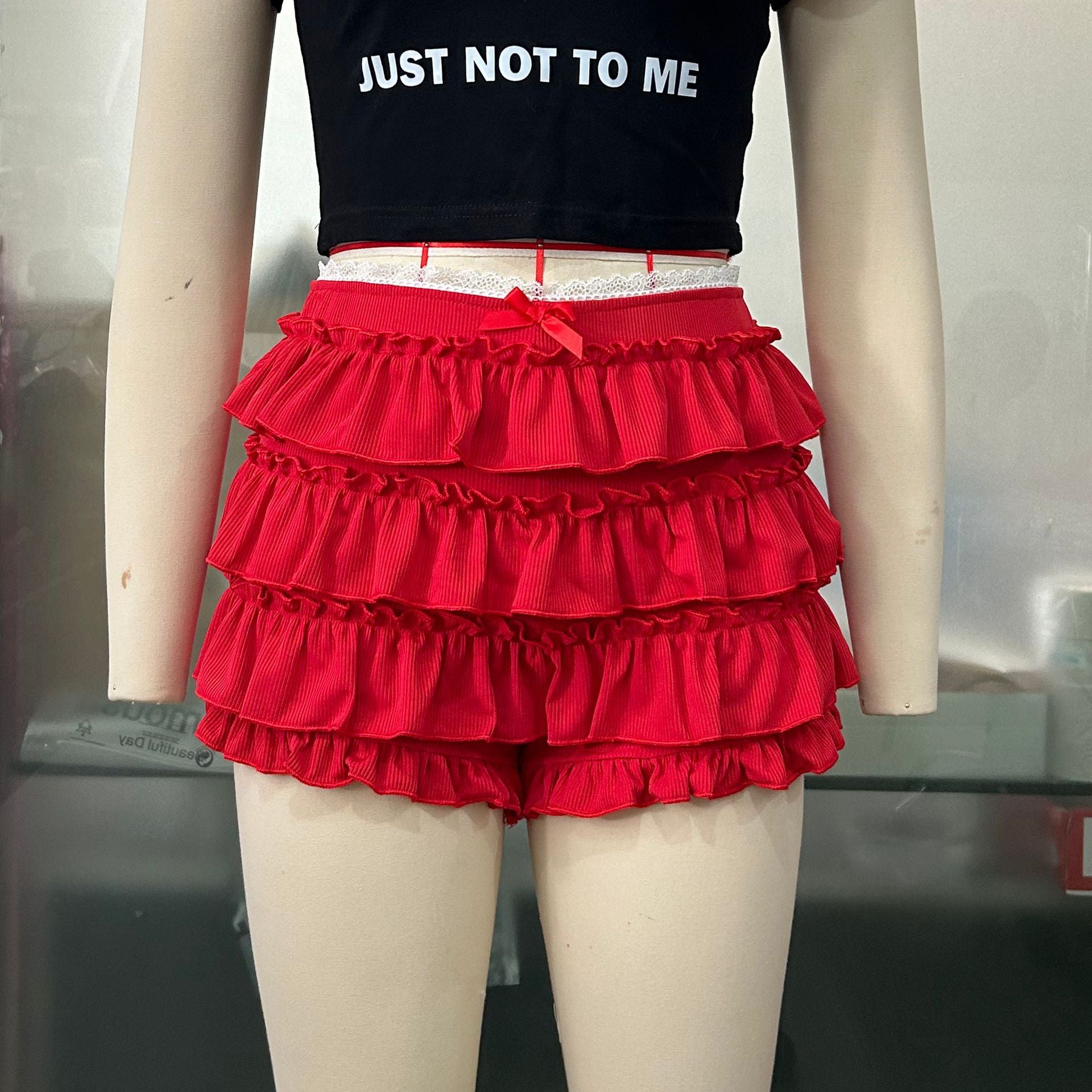 Multi-Layer Sexy Lace Shorts 16