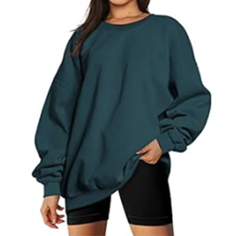 Women's Spring Casual Long Sleeve Tops Fashionable Loose T-Shirt 28