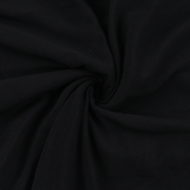 Women Summer Sexy Halter Neck Bodycon V Neck Slit Dress 19