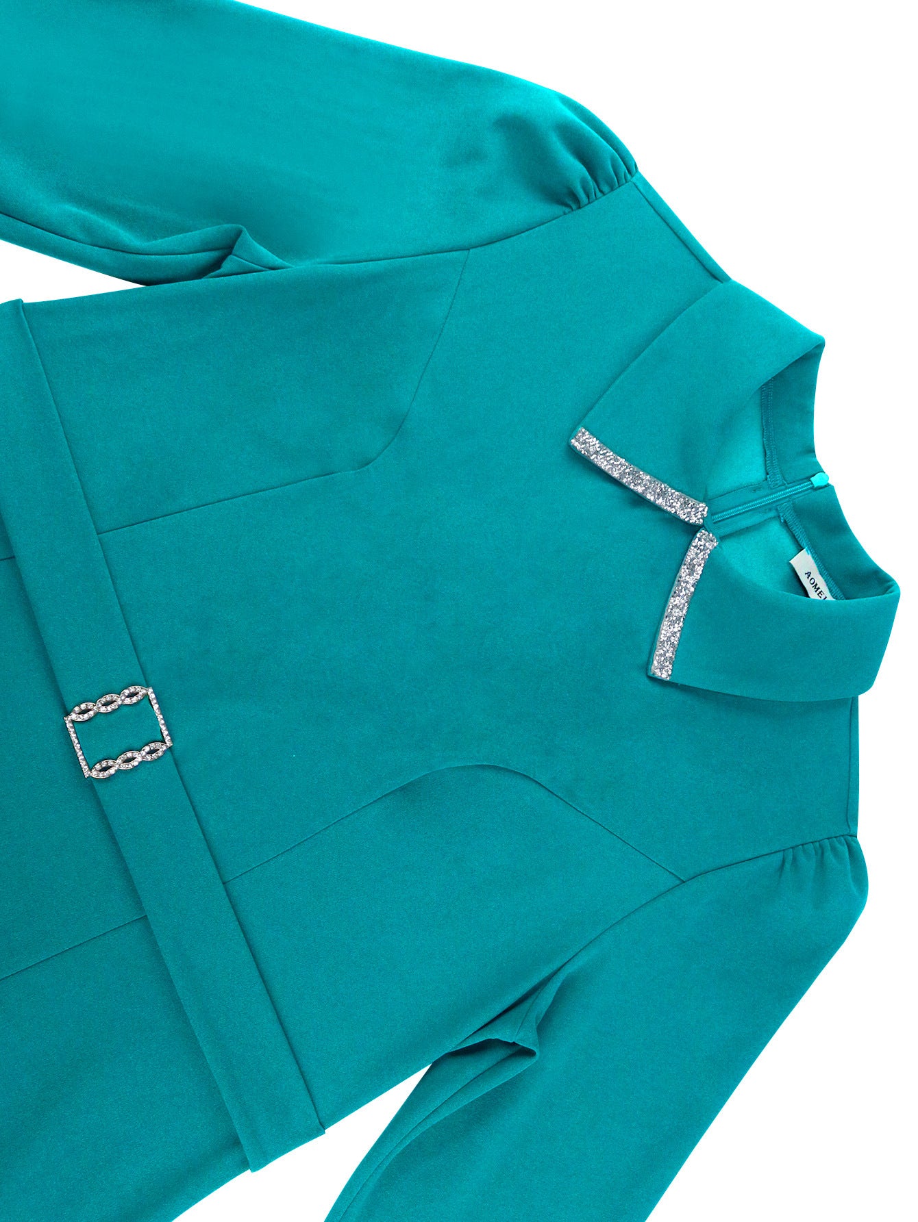 Plus Size Women African Shirt Collar Formal Party Fishtail Dresses 6