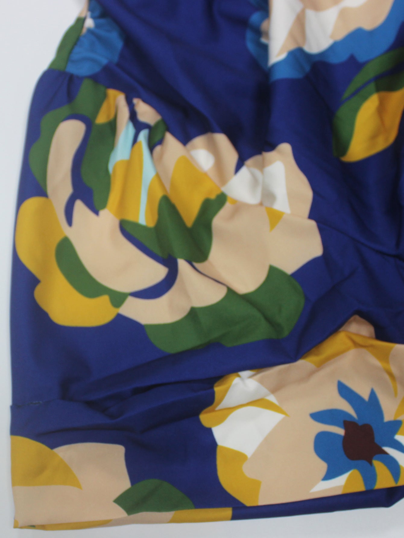 Plus Size Women Elegant V-Neck Short Sleeve Dress 10