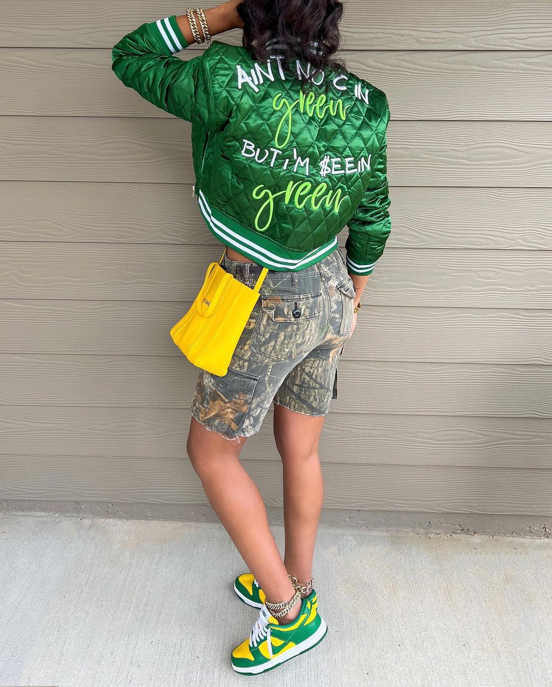 Women Casual Letter Embroidered Padded Jacket 11