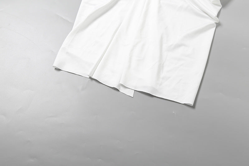 Women fall/winter contrast color Patchwork Halter Neck lace-up backless Sexy Bodycon Dress 18