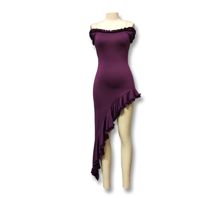 Women's Spring Fashion Off Shoulder Slim Sexy Party Dress 8