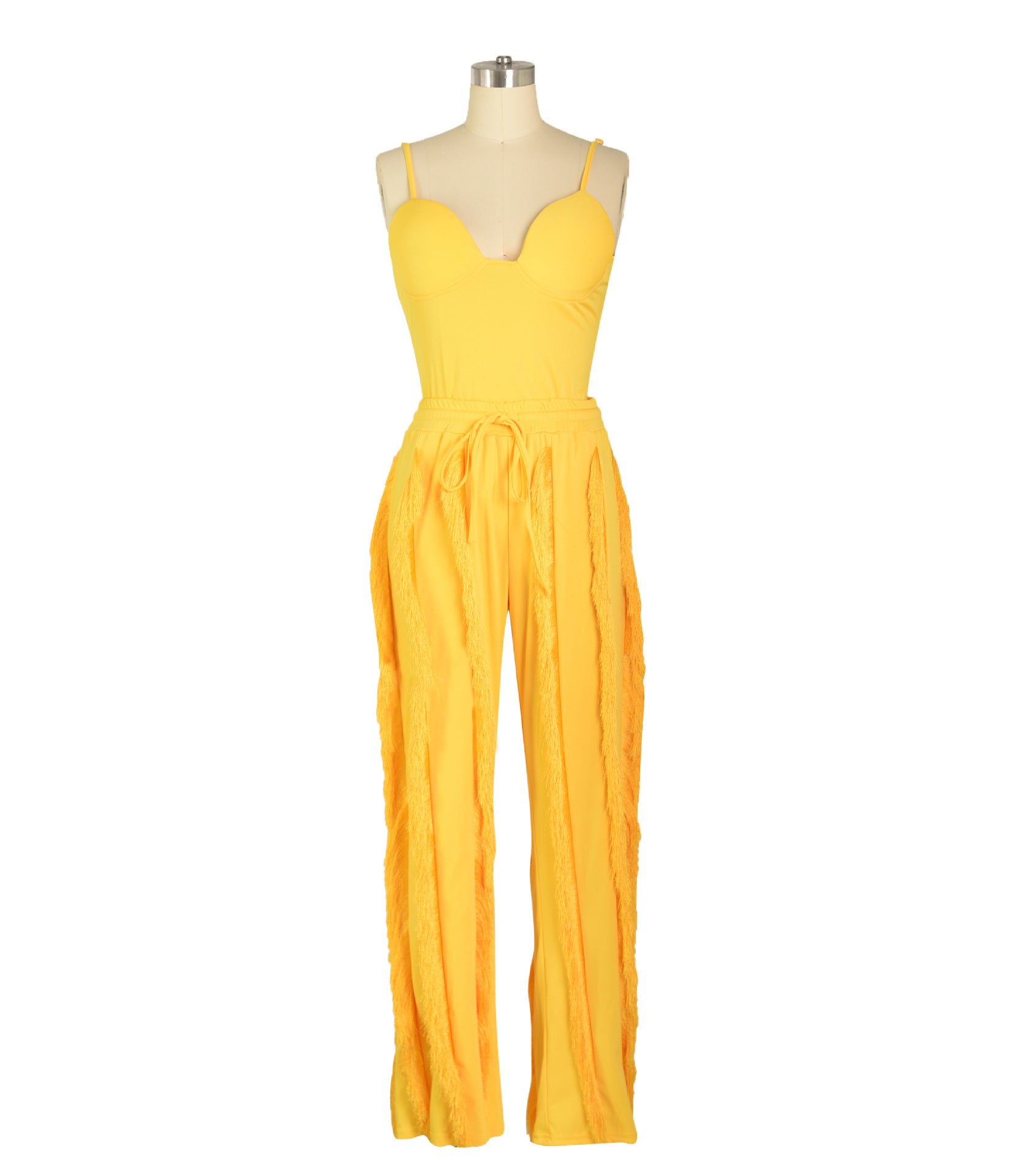 Women's clothing set tassels two-piece pants set 21