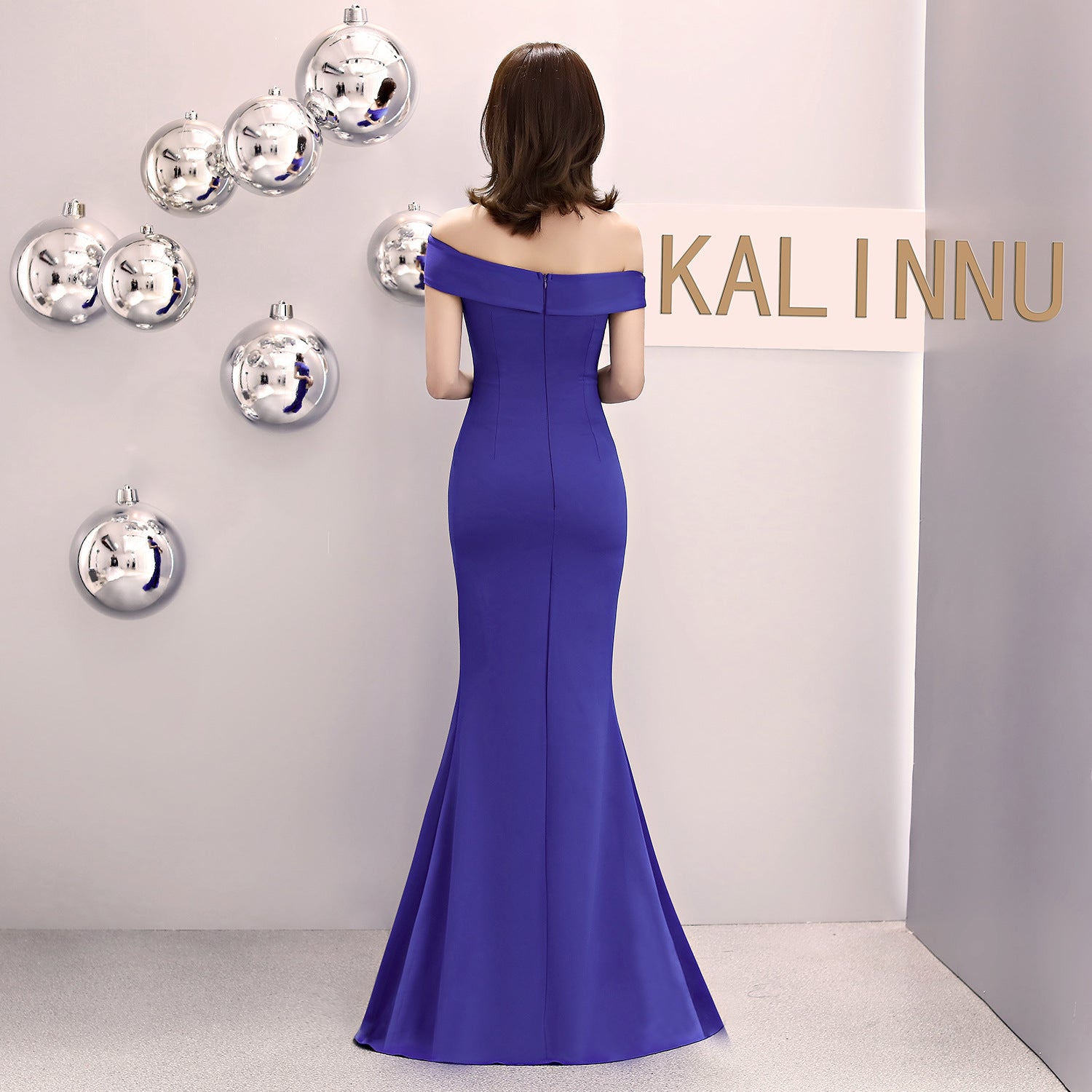 Off Shoulder Formal Party Evening Dress Women Fashion Party Long Elegant Slim Fit Sexy Fishtail Dress 13