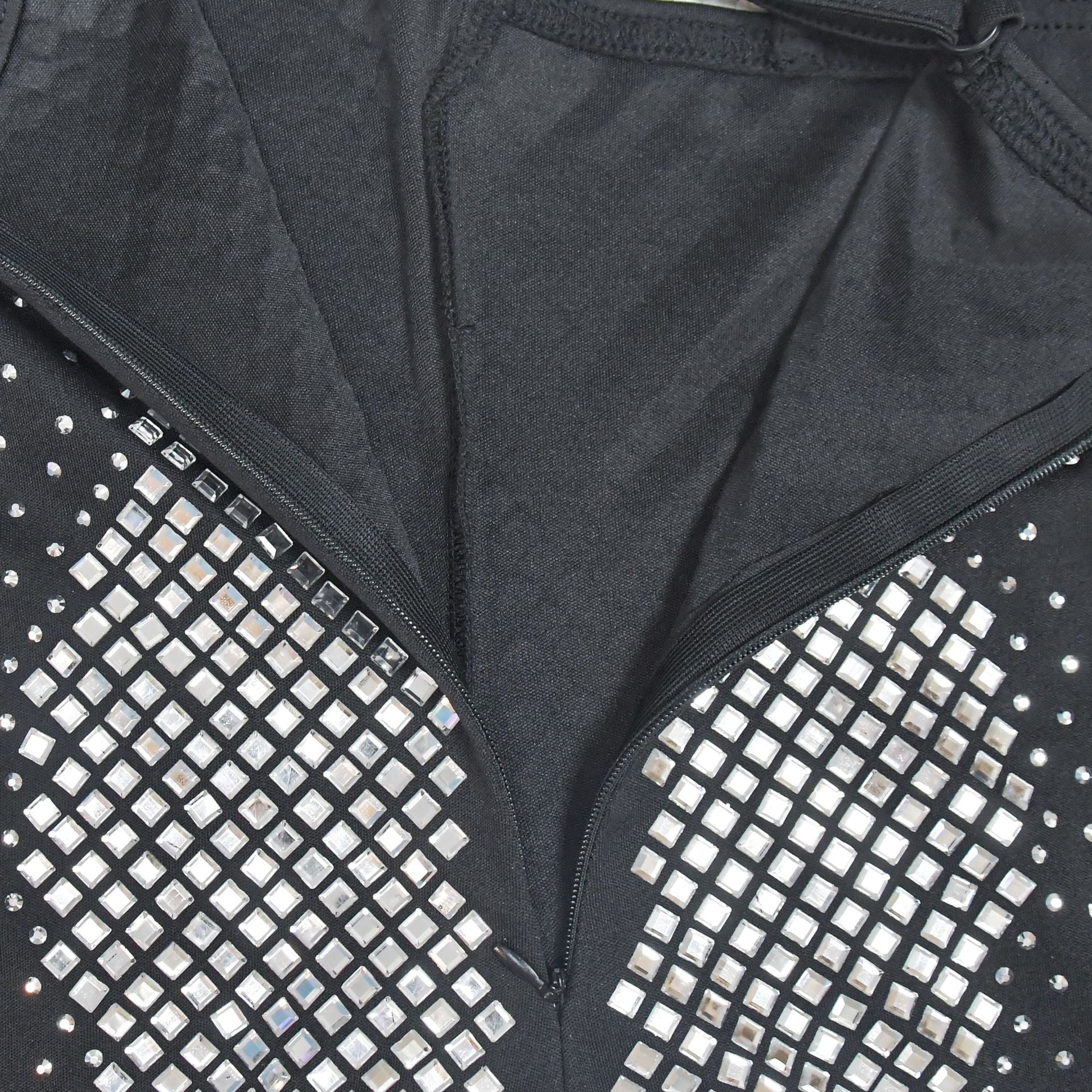 Women Beaded V-neck dress 21