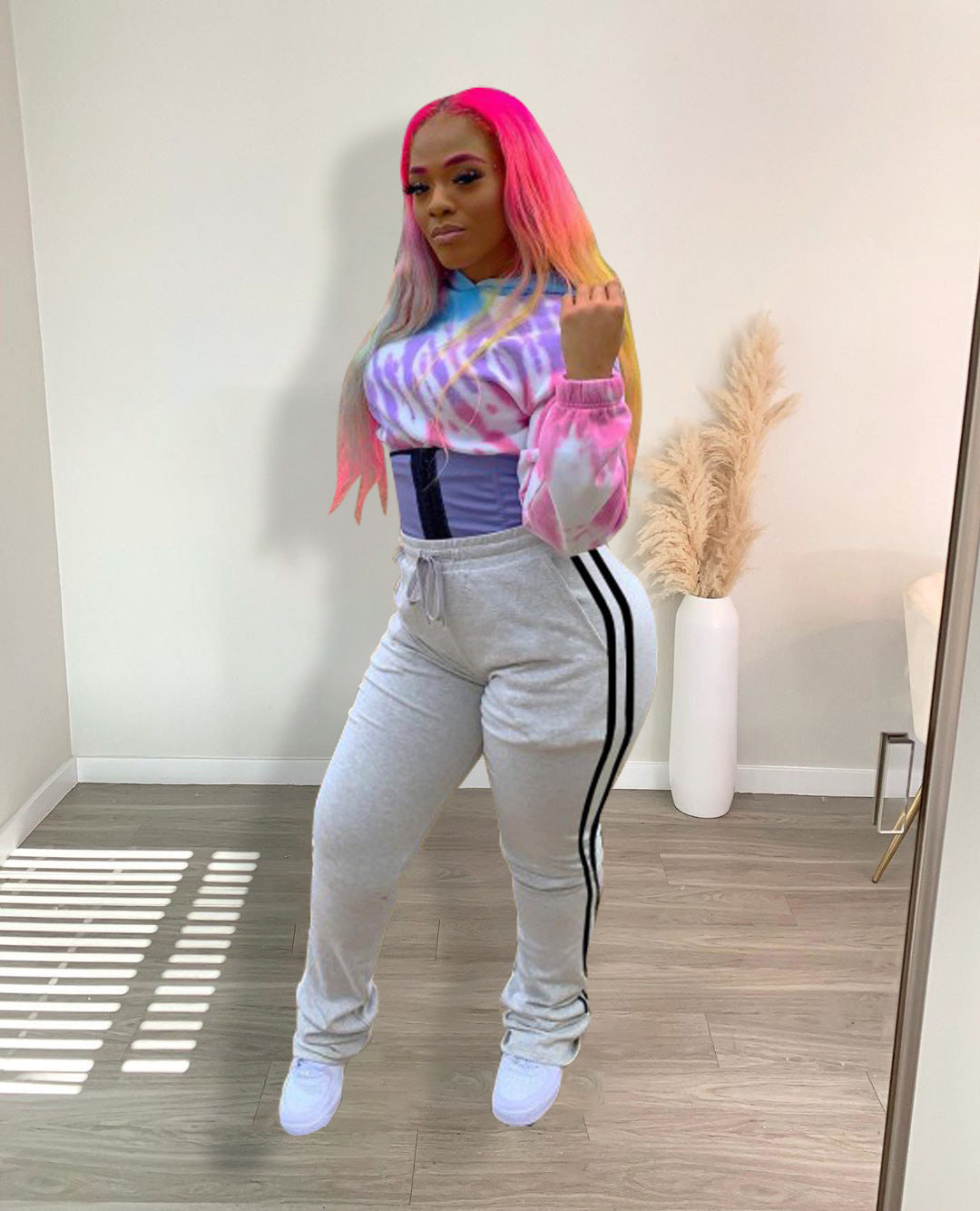 Women's Fashionable loose casual trousers 3