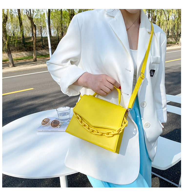 Women Simple Handbag Candy Shoulder Crossbody Bag 28