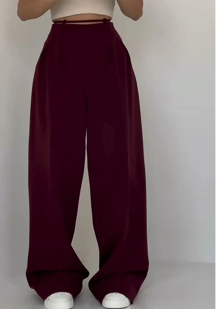 Women Casual Pleated Pants