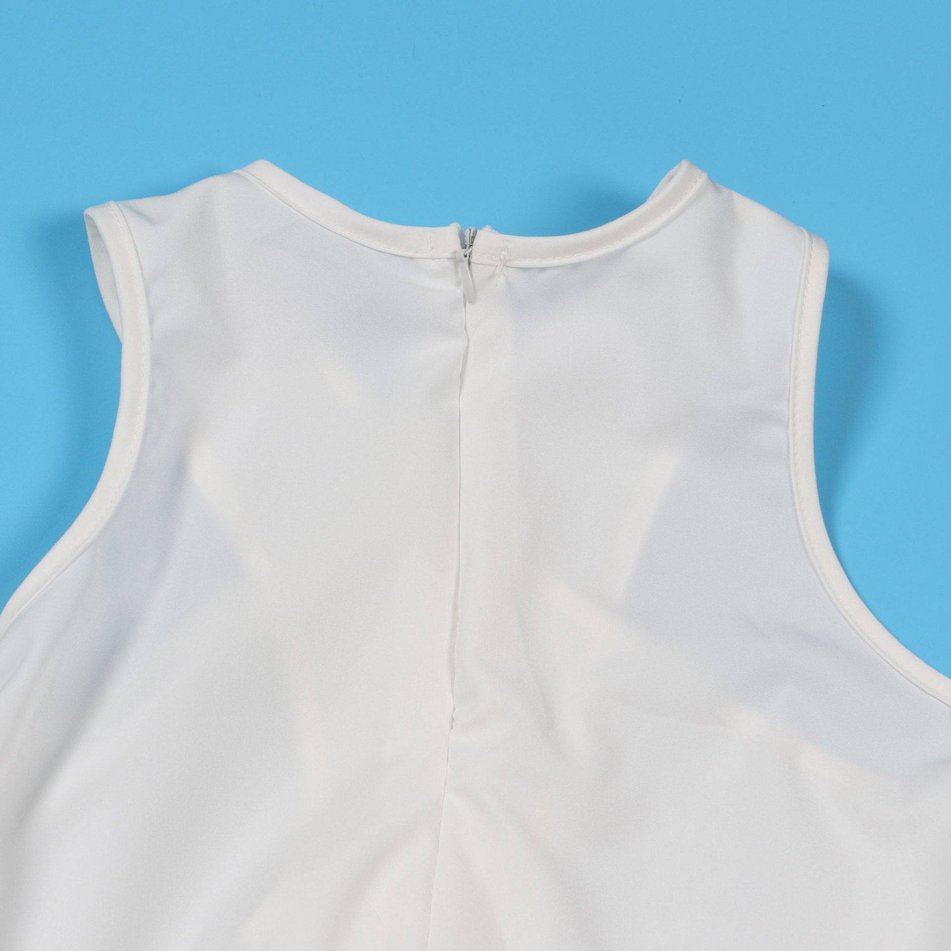 Women Solid Hollow Shoulder Crossover Dress 23