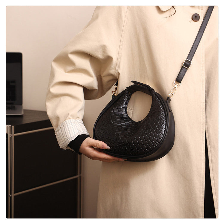 Retro Versatile Simple Diamond Women's Bag Shoulder Handbag 20