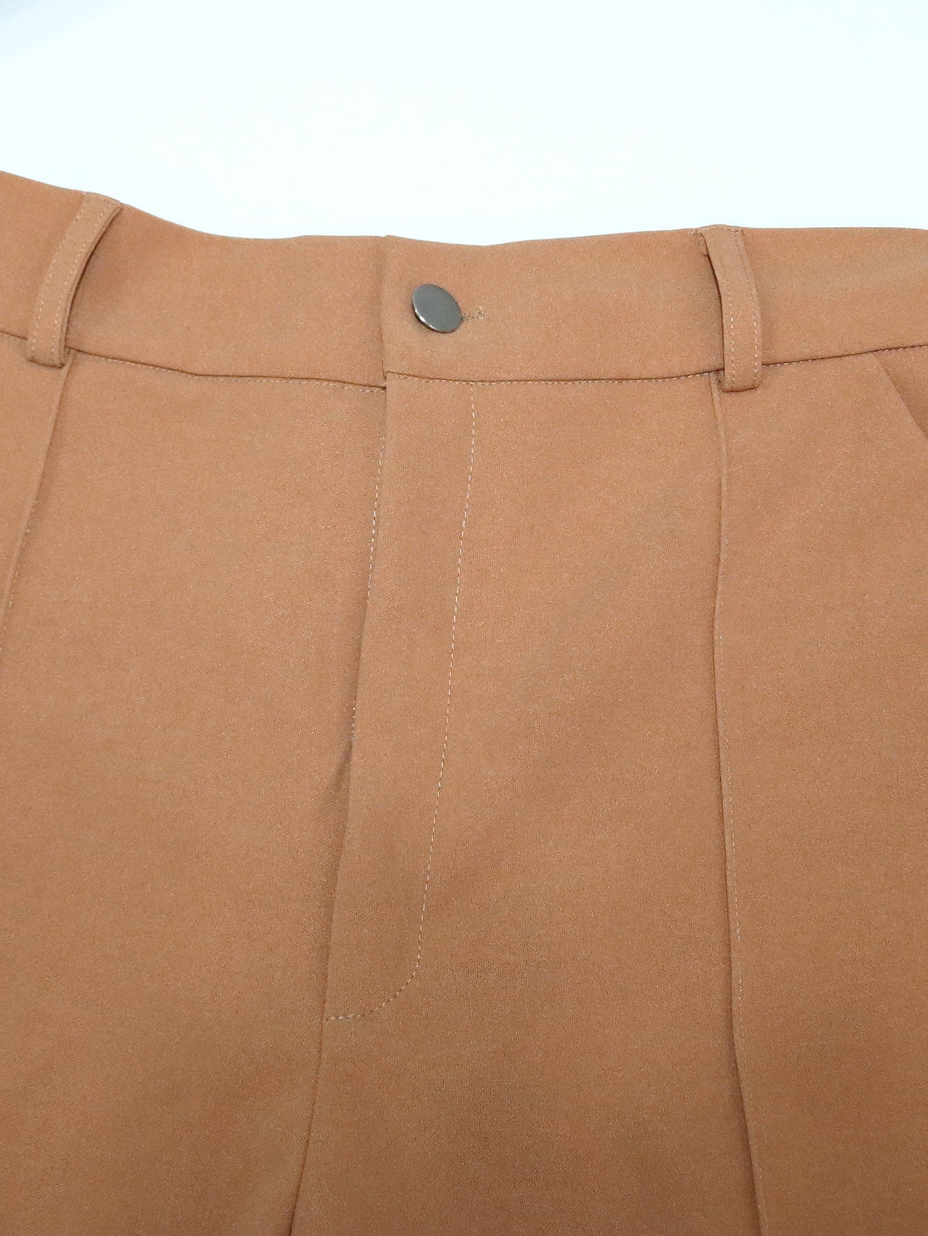 Women's Autumn Career Solid Color Wide-Leg Trousers Loose Straight-Leg Pants 17