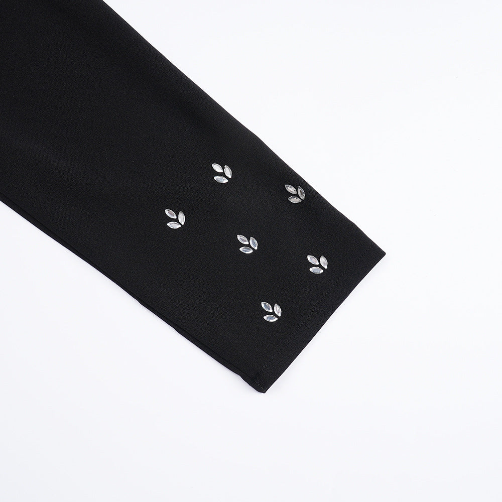 Africa Plus Size Women's Beaded V-Neck Bodycon Chic Elegant Dress 25