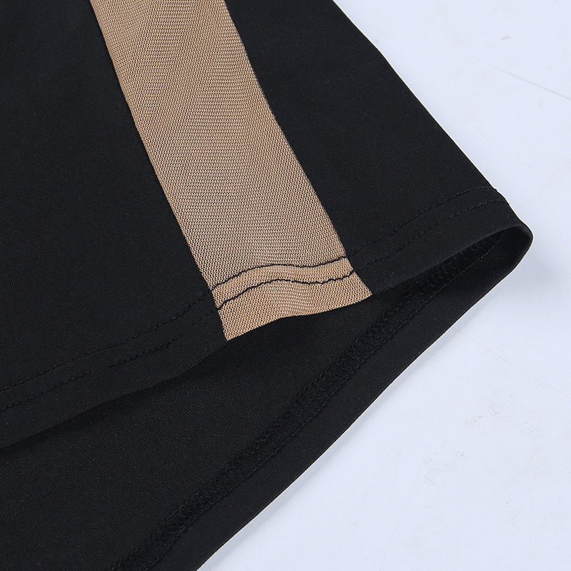 Sexy Strapless Hollow Bodycon Slim Long Party Dress 19